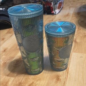 Blue Tumbler Set